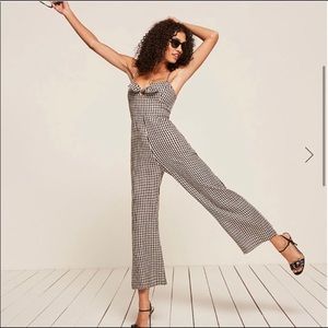 Reformation Domenica Linen Jumpsuit